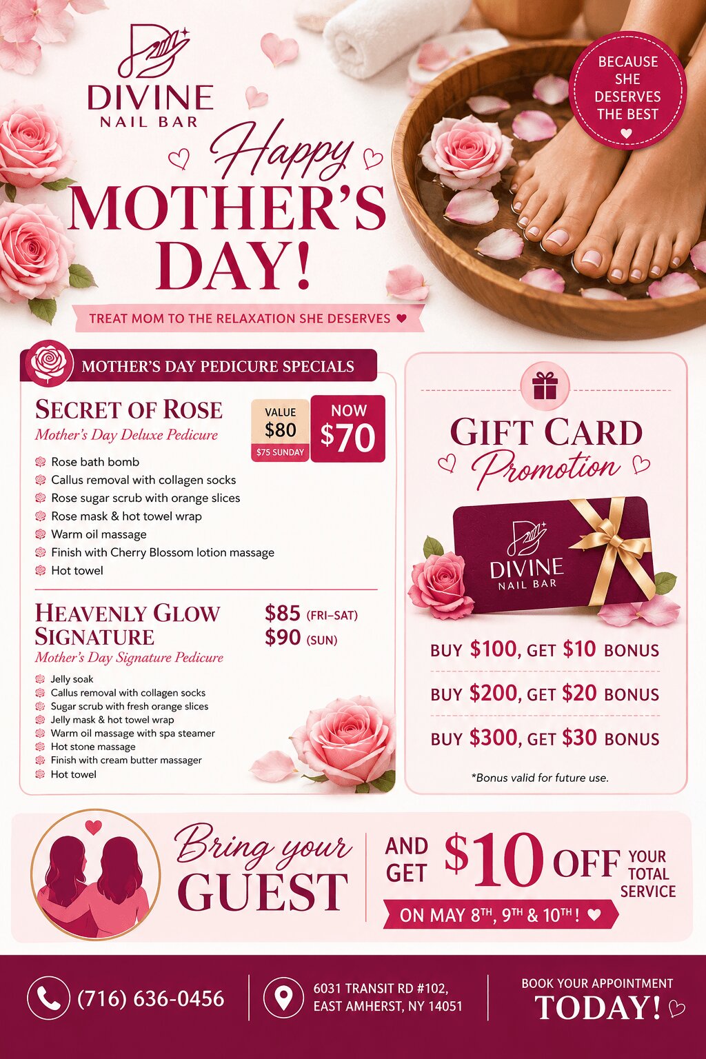 Mother's day promotion